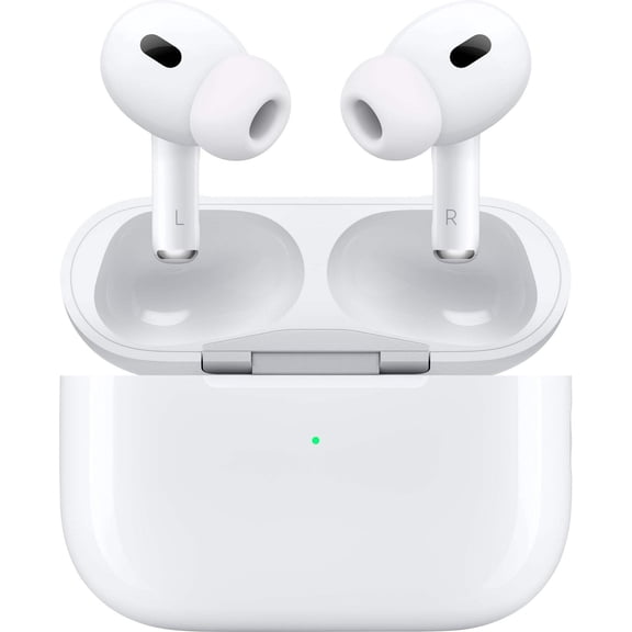 Pre-Owned Pre-Owned Restored Apple AirPods Pro 2 White With USB-C Charging Case In Ear Headphones MTJV3AM/A