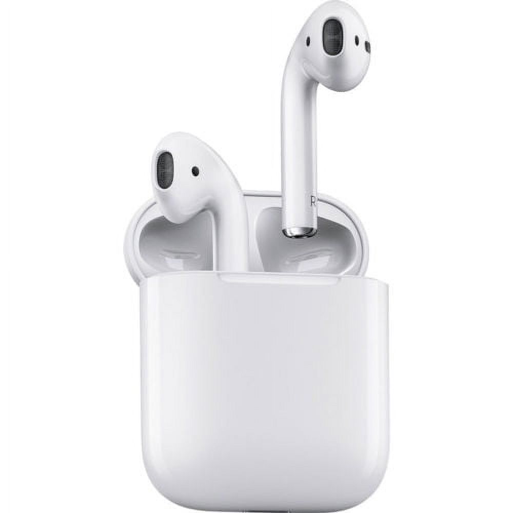 Restored Apple AirPods Wireless Bluetooth Headphones - White (MMEF2AM/A) (Refurbished) - image 1 of 6