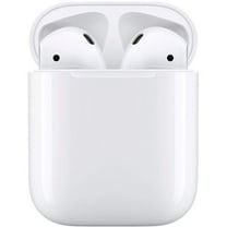 Restored Apple Earbuds True Wireless Headphones with Charging Case, White, MV7N2AM/A (Refurbished)