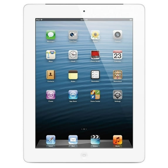 Restored Apple Ipad 4th Gen - Apple A6X Dual-Core 1GB RAM 64GB Storage - WiFi Only