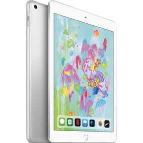 Restored Apple MR7G2LL/A, iPad 6 A10 Fusion Quad-Core 2GB RAM 32GB Storage Wi-Fi Only, Silver/9.7 inch