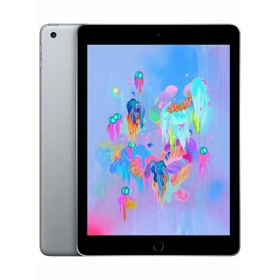Restored Apple Ipad 6th. Gen - 9.7" Apple A10 Fusion 2GB RAM 128GB Storage (Refurbished)