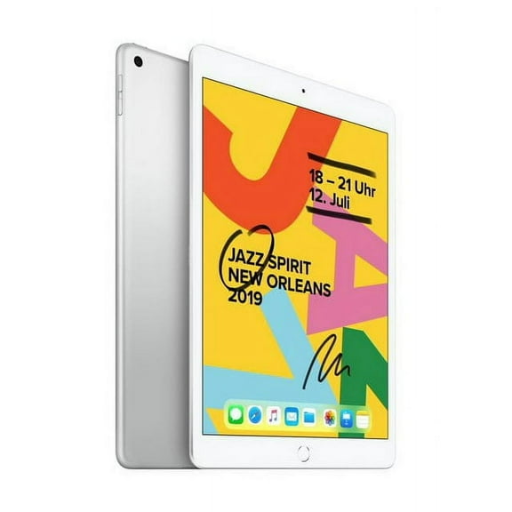 Restored Apple Ipad 7 - 10.2" Apple A10 Fusion Quad-Core 2.3 GHz 3GB RAM 32GB Storage Wifi Only - Silver (Refurbished)