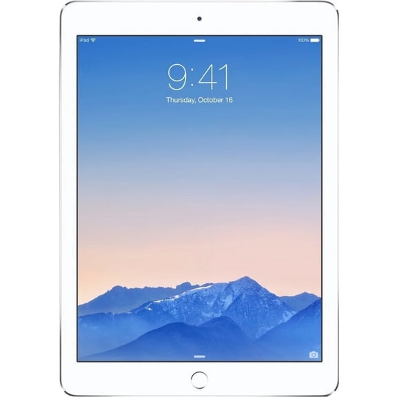 Restored Apple Ipad Air 2 - 9.7" Apple A8X Triple-Core 1.5 GHz 2GB RAM 32GB Storage Wifi + Cellular - Silver (Refurbished)