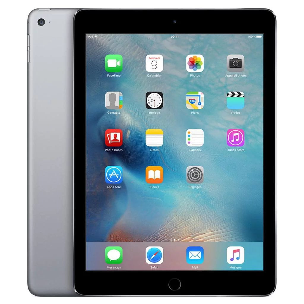 Restored Apple Ipad Air 2nd Gen - 9.7" Apple A8X Triple-Core 2GB RAM 64GB Storage - Wifi+Cellular (Refurbished)