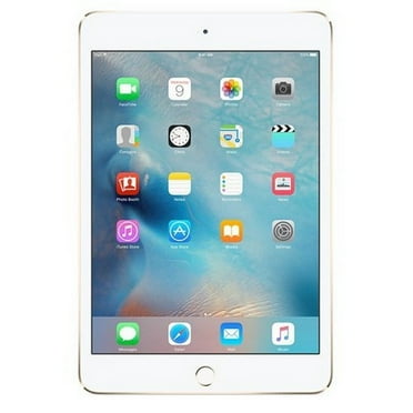Restored Apple Ipad Mini 4 - 7.9" Apple A8 2GB RAM 128GB Storage - Only Wifi - Gold - (Refurbished)