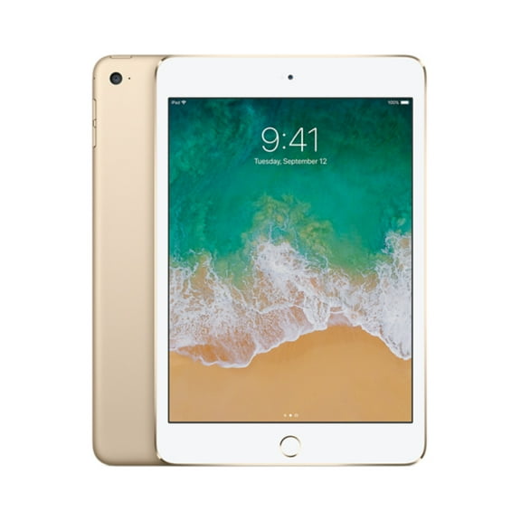 Restored Apple Ipad Mini 4th. Generation Apple A8 DualCore 2GB RAM 128GB Storage iOS Gold