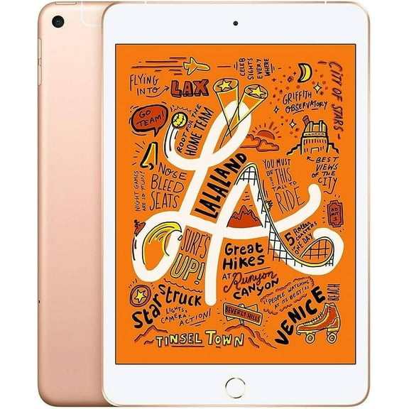 Restored Apple Ipad Mini 5th. Gen - 7.9" Apple A12 Bionic 3GB RAM 64GB Storage - Wifi Cellular (Refurbished)
