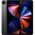 thumbnail image 1 of Restored Apple Ipad Pro 5th. Gen - 12.9" Apple M1 Octa-Core 16GB RAM 2TB Storage - Wifi+Cellular (Refurbished), 1 of 4