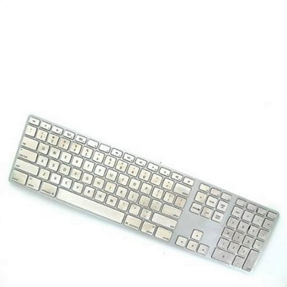 Restored Apple Keyboard With Numeric Keypad-A1243-109-Key Layout-Wired USB (Refurbished)