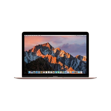 Restored Apple MacBook 12" Intel Core M3 1.20GHz 8GB RAM 256GB SSD MNYM2LL/A - Rose Gold (Refurbished)
