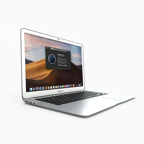 Restored Apple MacBook Air, 11" Laptop, Intel Core i5, 4GB RAM, 128GB SSD, MacOS 10.15 Catalina, Silver, MD711LL/A (Refurbished)
