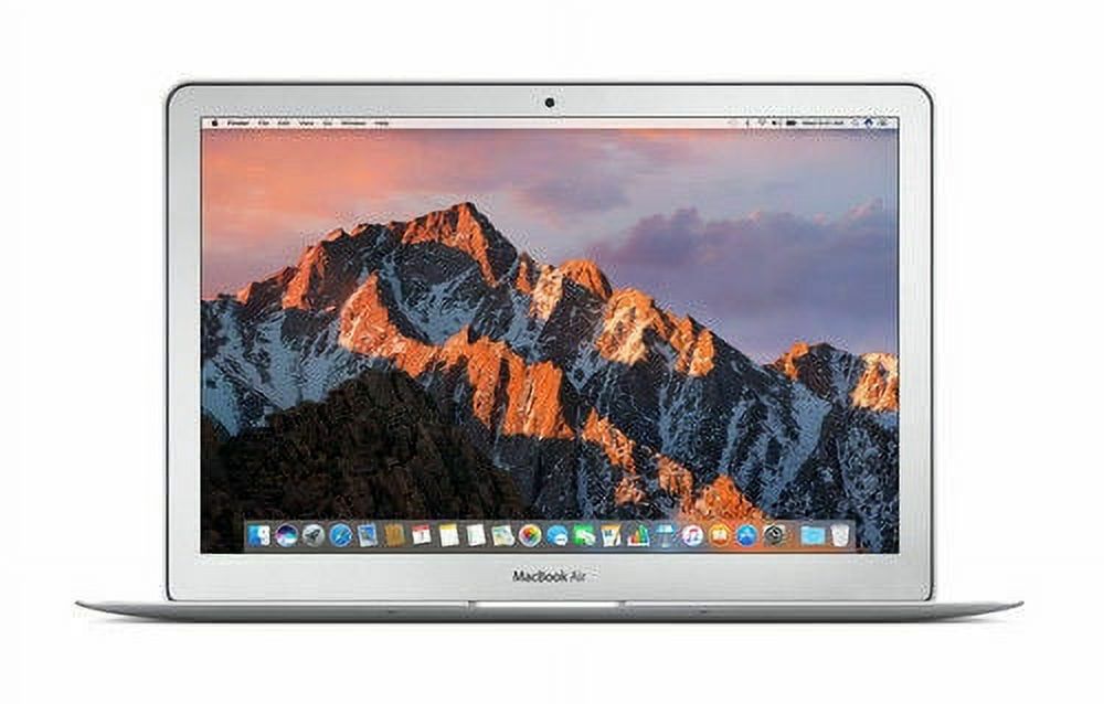Restored Apple MacBook Air, 13.3" Laptop, Intel Core i5, 4GB RAM, 128GB SSD, Mac OS, Silver, MD760LL/A (Refurbished) - image 1 of 6
