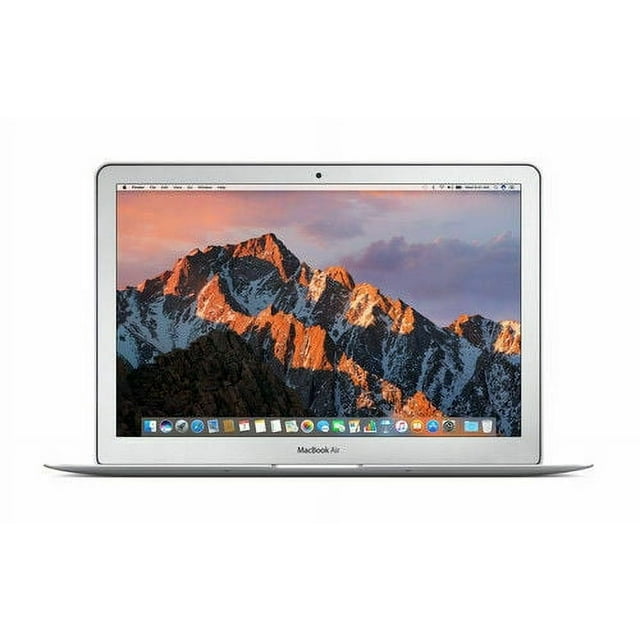Restored Apple MacBook Air, 13.3" Laptop, Intel Core i5, 4GB RAM, 128GB SSD, Mac OS, Silver, MD760LL/A (Refurbished)