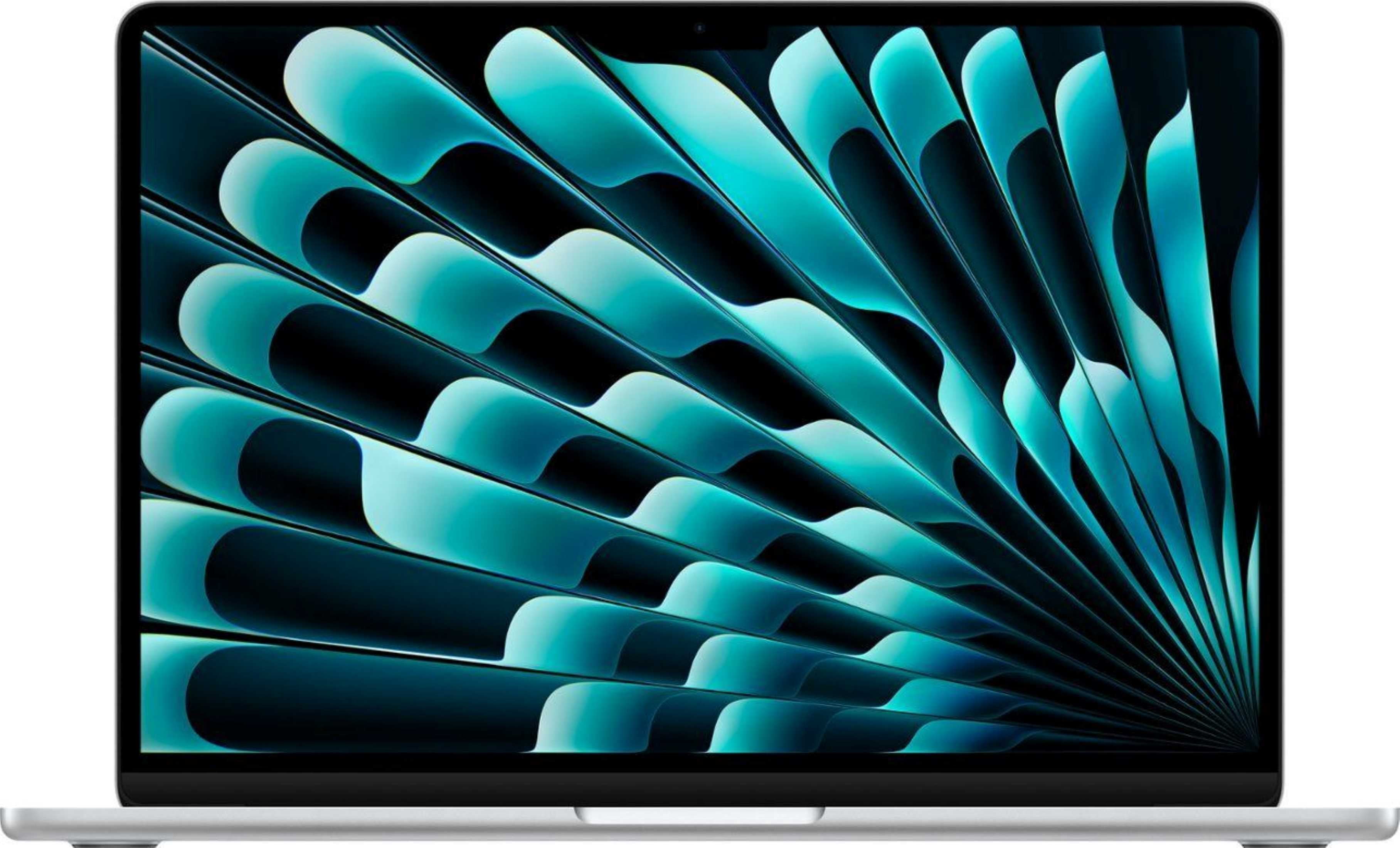 Apple MacBook Air (13-inch) Laptop with Apple M3 Chip - 8 core CPU and 8 core GPU - 8GB RAM and 256GB SSD - Silver