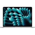 thumbnail image 1 of Restored Apple MacBook Air (13-inch) Laptop with Apple M3 Chip - 8 core CPU and 8 core GPU - 8GB RAM and 256GB SSD - Silver, 1 of 5