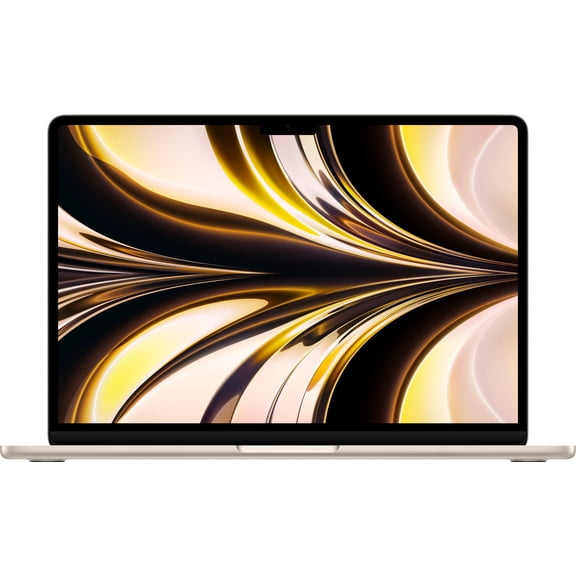 Restored Apple MacBook Air Laptop with a 13.6 inch Display, Apple M2 chip 8GB RAM 512GB SSD Starlight - MLY23LL/A - (Refurbished)