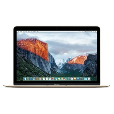 Restored Apple MacBook Early 2016 12-inch Retina Display (MLHE2LL/A) Intel Core m3 256GB - Gold (Refurbished)