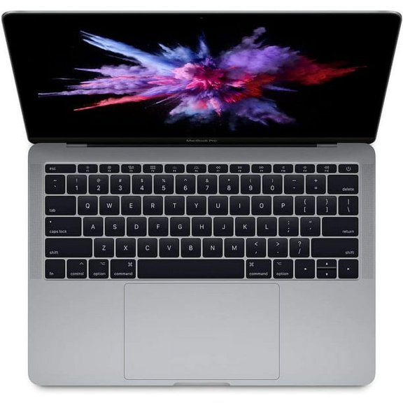Restored Apple MacBook Pro 13.3" 2017 (MPXQ2LL/A) Intel Core I5-7360U 2.3GHz, 8GB RAM, 256GB SSD - Space Gray - (Broken Camera) (Refurbished)