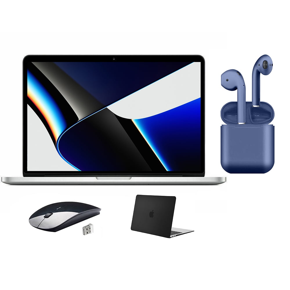 Restored | Apple MacBook Pro | | Intel Core i5 | 4GB RAM | Mac OS | 500GB HDD | Bundle: Black Case, Wireless Mouse, Bluetooth/Wireless Airbuds By Certified 2 Day Express - Walmart.com