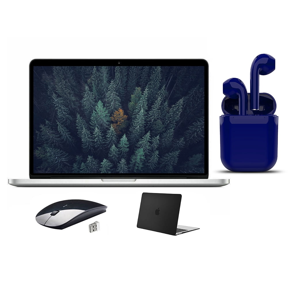 Restored Apple MacBook Pro 13.3-inch Intel Core i5 8GB RAM 128GB SSD Mac OS Bundle: Black Case, Wireless Mouse, Bluetooth/Wireless Airbuds By Restored Apple MacBook Pro 13.3-inch Intel Core i5 8GB RAM 128GB SSD Mac OS Bundle: Black Case, Wireless Mouse, Bluetooth/Wireless Airbuds By