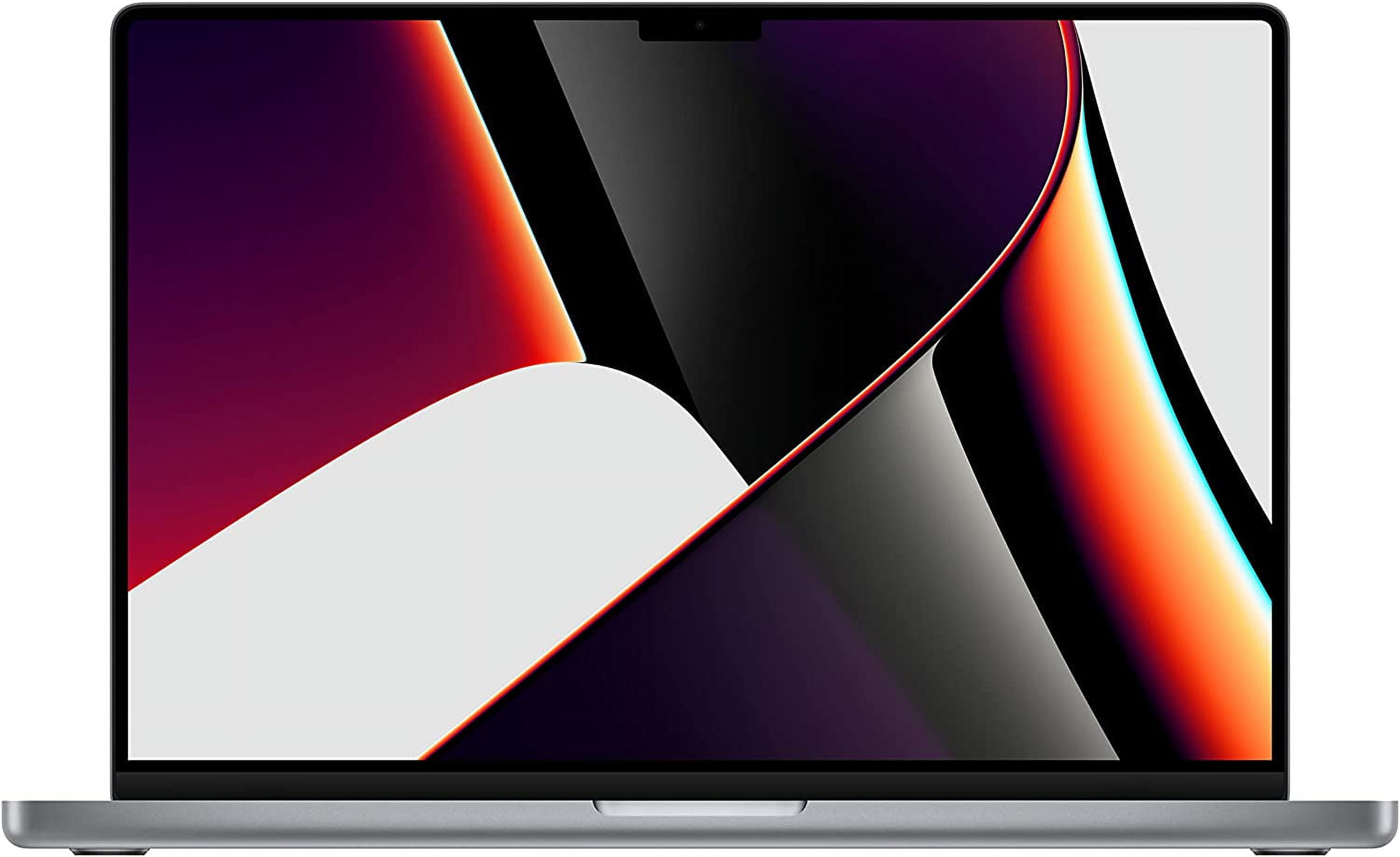 Restored Apple MacBook Pro 14" Laptop (M1 Pro, 8 Core CPU, 14 Core GPU, 16GB RAM) (2021, 512GB SSD, Space Gray) (MKGP3LL/A) (Refurbished)