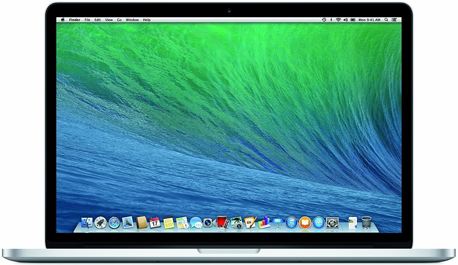 Restored Apple MacBook Pro 15.4" with Retina Display i7 8GB 256GB ME293LL/A in Silver (Refurbished) - image 1 of 3