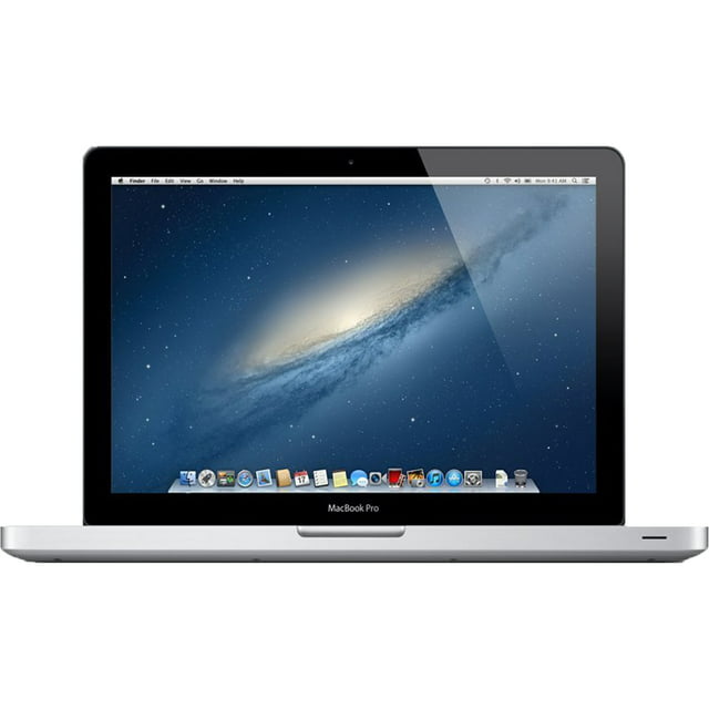 Restored Apple MacBook Pro Laptop, 13.3", Intel Core i5-3210M, 8GB RAM, 500GB HD, DVD-RW, Mac OS X 10.13.6 High Sierra, Silver, MD102LL/A (Refurbished)