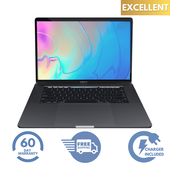 Restored Apple MacBook Pro Laptop, 16, Intel Core i7, 16GB RAM, 512GB SSD, Space Gray, MVVJ2LL/A