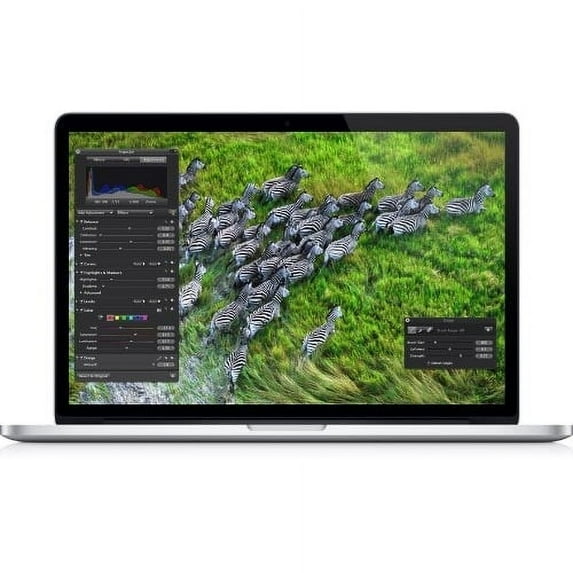 Restored Apple MacBook Pro MJLQ2LL/A Intel Core i7-4770HQ X4 2.2GHz 16GB SSD, Silver (Refurbished)