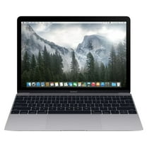 Restored Apple MacBook Retina Display 12-inch Laptop Computer 2015 MJY42LL/A, 1.2 GHz Core M, 8GB RAM, MacOS, 512 GB SSD, Space Gray (Refurbished)