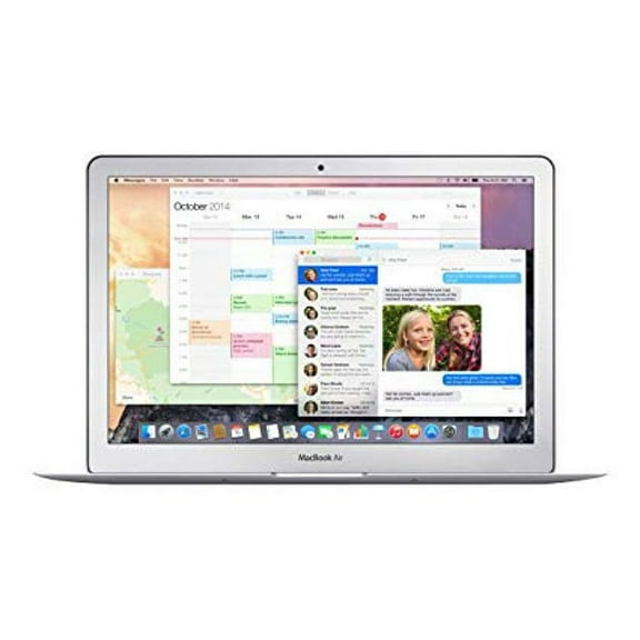 Restored Apple Macbook Air 13.3-inch Laptop 1.6GHZ Dual Core i5 (Early 2015) MJVE2LL/A 256 GB HD 4 GB Memory 1440 x 900 Display Mac OS X v10.12 Sierra Power Adapter