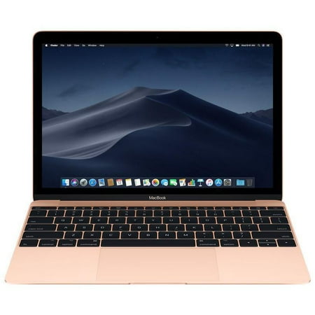Restored Apple Macbook Core M3 1.2GHz 8GB RAM 256GB SSD 12" Gold MNYK2LL/A (2017) (Refurbished)