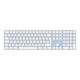 thumbnail image 1 of Restored Apple Magic Keyboard With Touch Id And Numeric Keypad (A2520) Blue - (Refurbished), 1 of 1