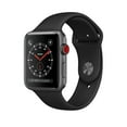 thumbnail image 1 of Restored Apple Watch 42mm Series 3 GPS + Cellular with Sport Band MQK12LL/A (Refurbished), 1 of 5