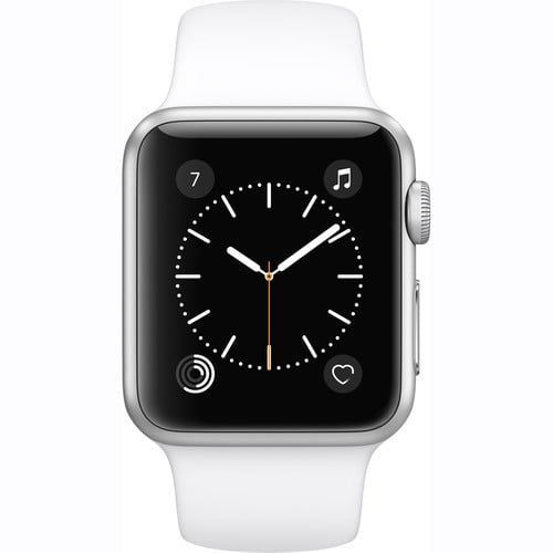 Restored Apple Watch Gen 2 Series 2 38mm Silver Aluminum - White