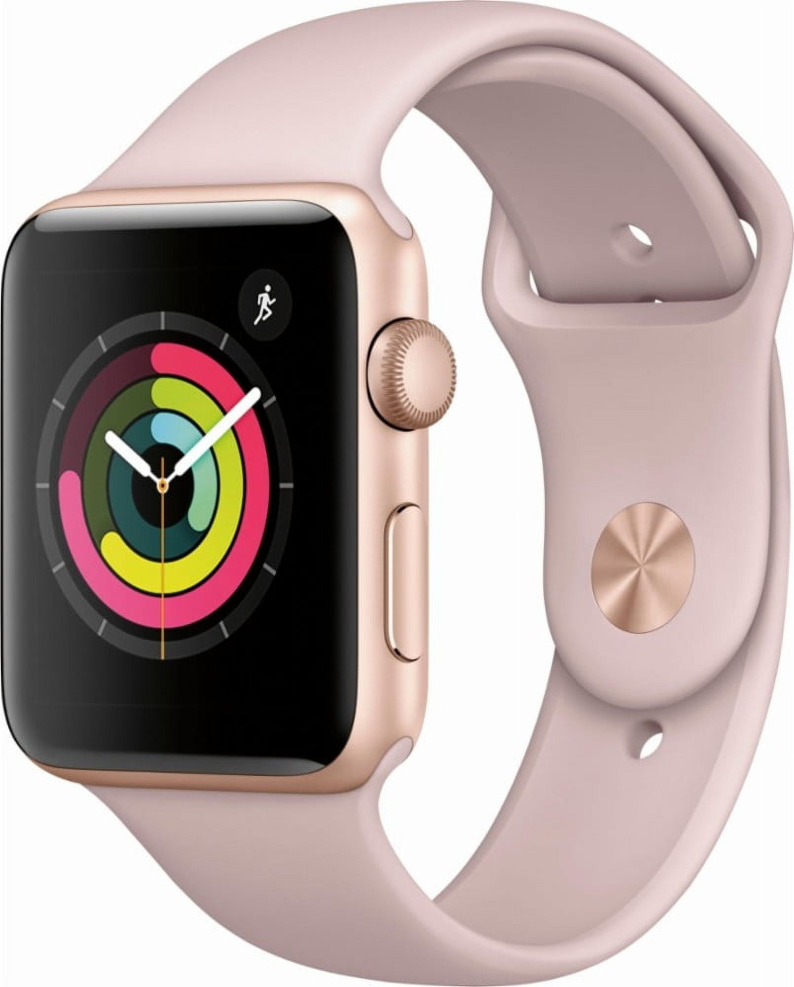 Apple Watch Gen 3 Series 3 38mm Gold Aluminum - Pink Sand Sport Band 3D211LL/A