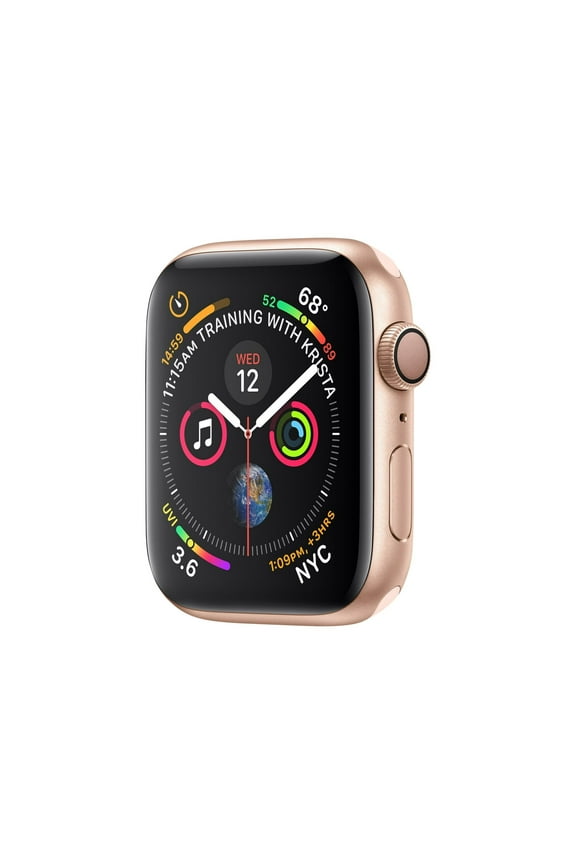 Restored Apple Watch Gen 4 Series 4 40mm Gold Aluminum - Pink Sand Sport Band 3E061LL/A (Refurbished)