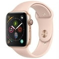thumbnail image 1 of Restored Apple Watch Gen 4 Series 4 40mm Gold Aluminum - Pink Sand Sport Band MU682LL/A (Refurbished), 1 of 2