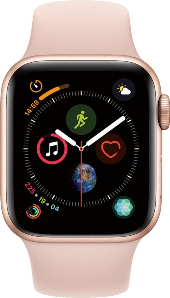 Restored Apple Watch Gen 4 Series 4 40mm Gold Aluminum - Pink Sand ...
