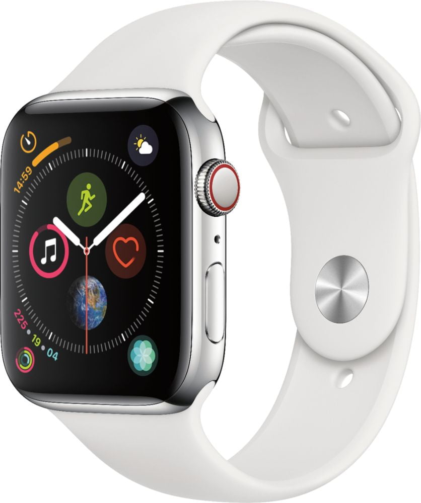 Restored Apple Watch Gen 4 Series 4 Cell 44mm Stainless Steel