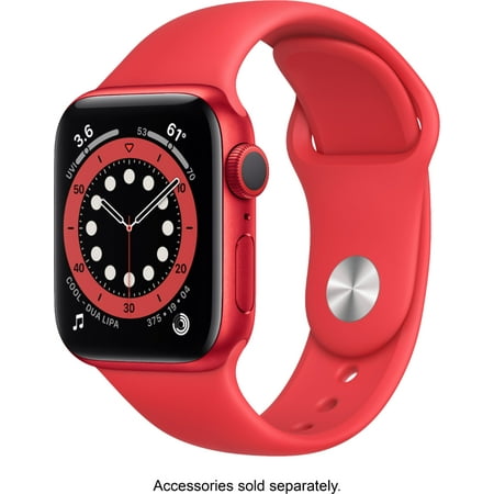 Restored Apple Watch Gen 6 Series 6 40mm (PRODUCT)RED Aluminum - (PRODUCT)RED Sport Band M00A3LL/A (Refurbished)