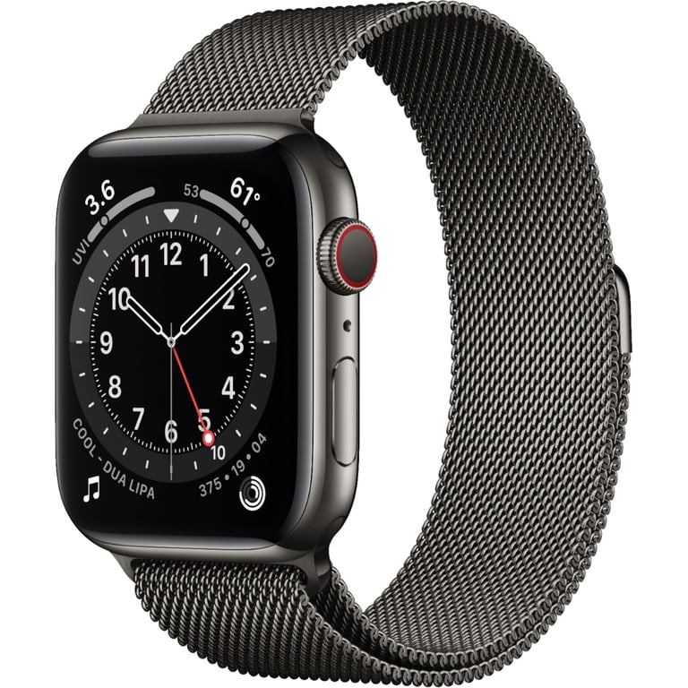 Apple, Apple Watch SE, 44 mm, Graphite Stainless Steel Case