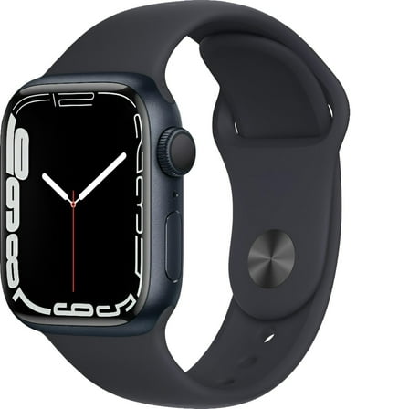 Restored Apple Watch Series 7 (GPS, 41mm) - Midnight Aluminum Case - Midnight Aluminum (Refurbished)