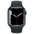 thumbnail image 1 of Restored Apple Watch Series 7 GPS + Cellular, 41mm Midnight Aluminum Case with Midnight Sport Band - Regular, 1 of 3