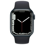 Restored Apple Watch Series 7 GPS + Cellular, 41mm Midnight Aluminum Case with Midnight Sport Band