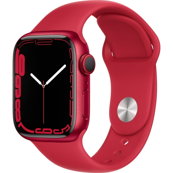 Restored Apple Watch Gen 7 Series 7 Cell 41mm (PRODUCT)RED Aluminum - (PRODUCT)RED Sport Band MKHD3LL/A (Refurbished)