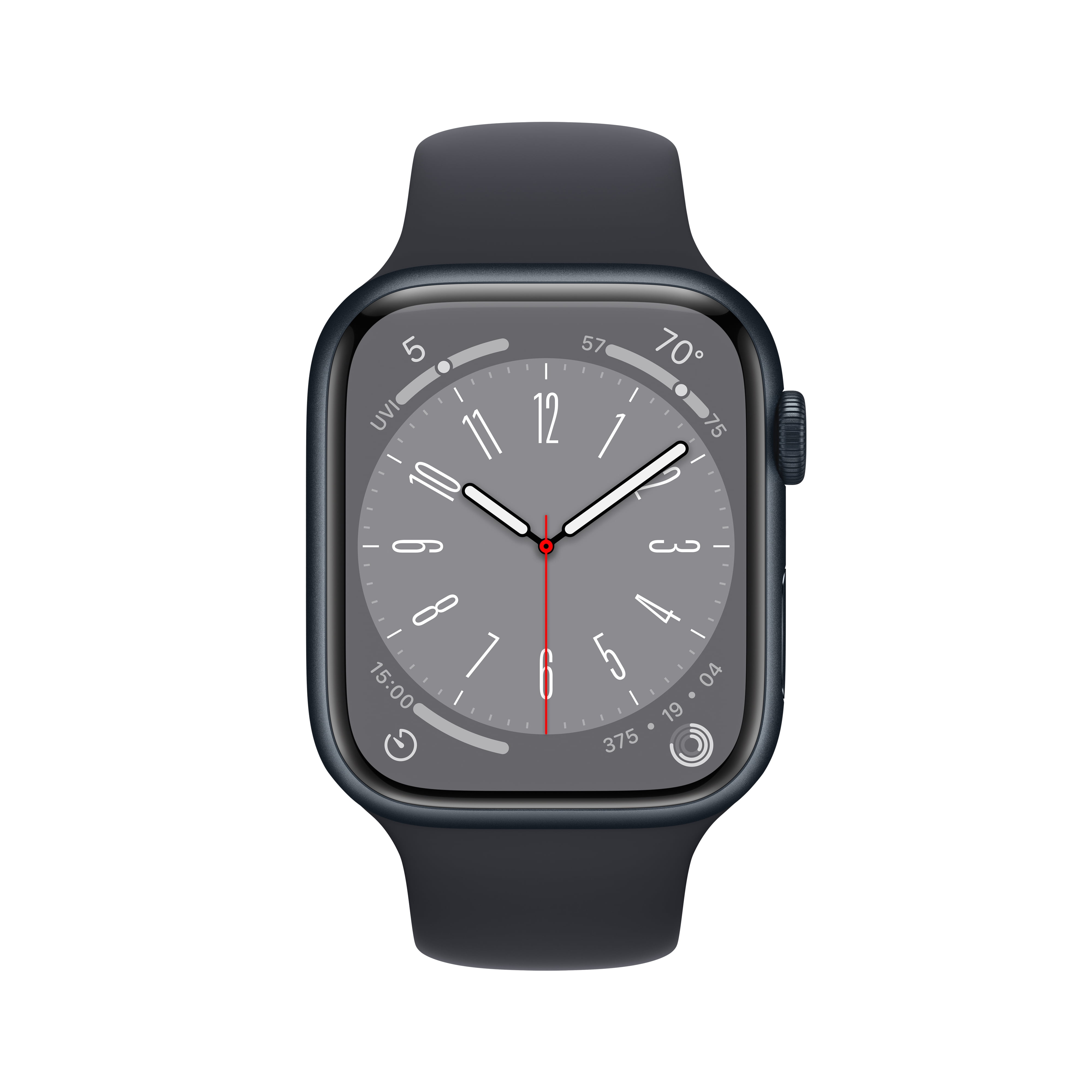 Apple Electronics 41mm Watch Series 8, WiFi, Midnight Color w/ M/L 