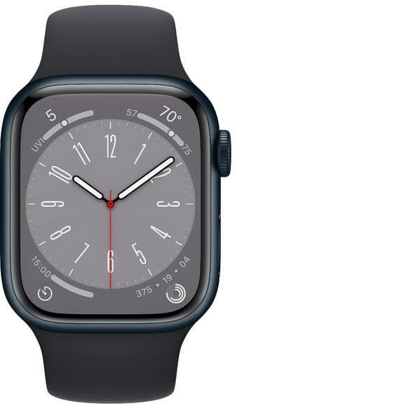 Restored Apple Watch Series 8 (GPS, 41mm) - Midnight Aluminum Case - Midnight Sport Band (Refurbished)
