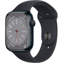 Restored Apple Watch Gen 8 Series 8 45mm Midnight Aluminum - Midnight Sport Band 3K758LL/A (Refurbished)
